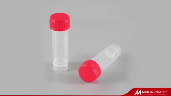 Tubo de ensaio plástico descartável do centrifugador dos PP do plástico 15ml 50ml do laboratório para Rnase estéril cônico e tomada livre de Dnase